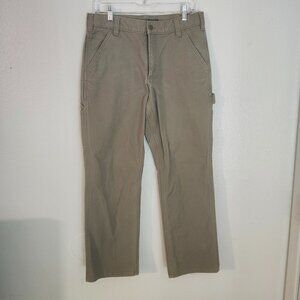 Carhartt Men’s 40×34 Relaxed Fit Rugged Flex Duck Utility Pants — Desert